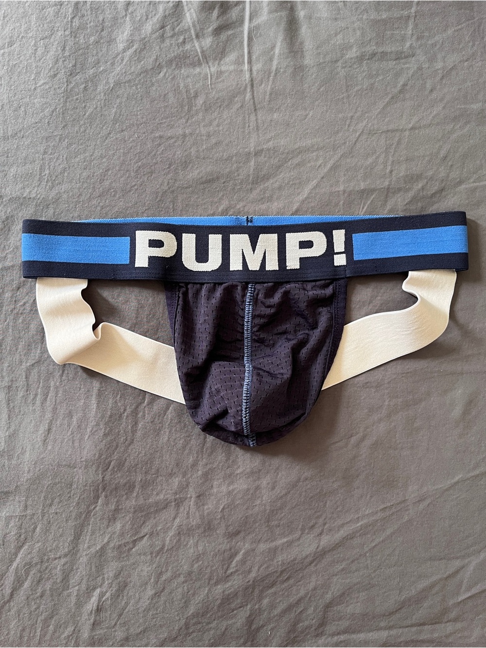 Men's Dark Blue & Blue Athletic Jockstrap